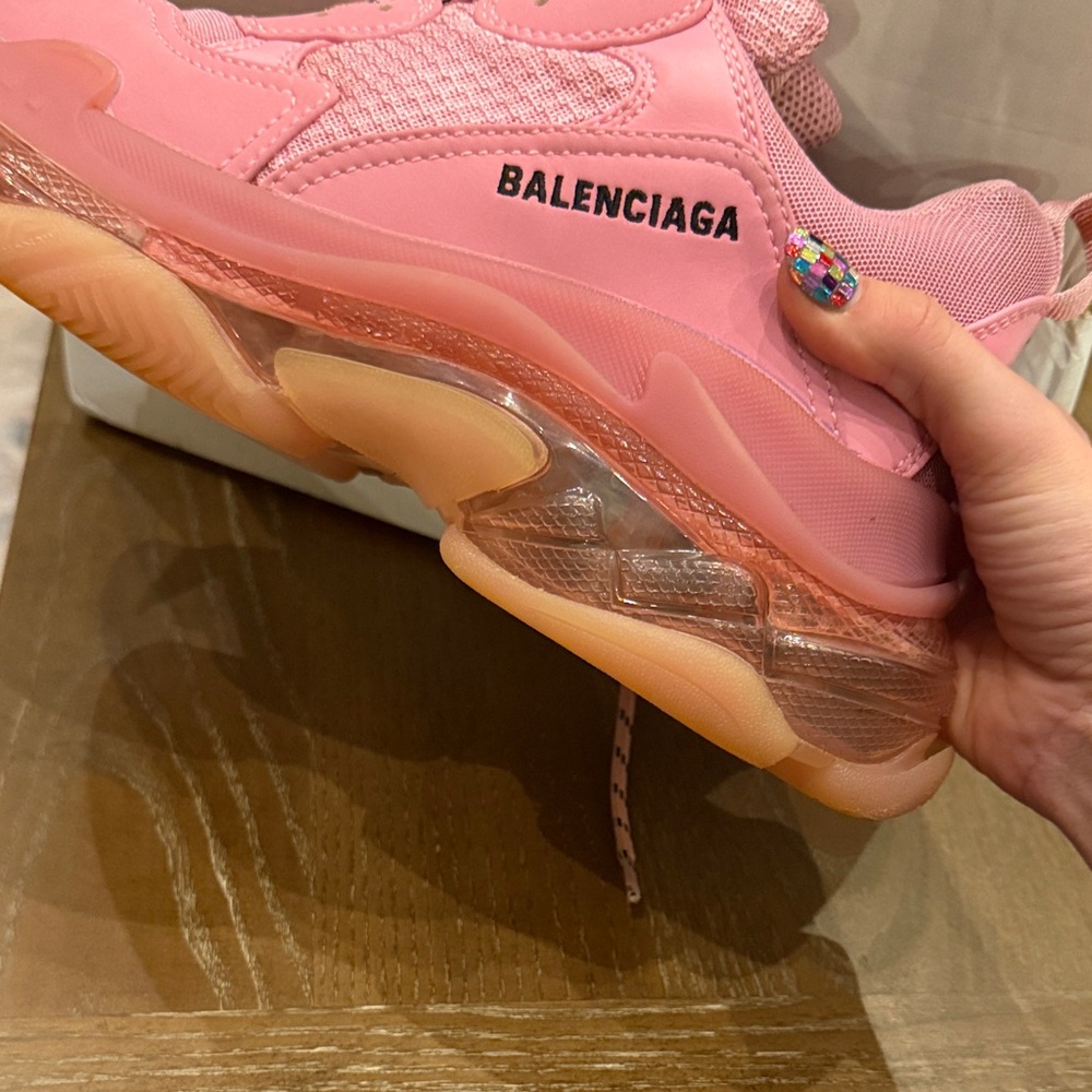 Balenciaga Triple S 'Clear Sole - Pink' - Picture 5 of 6